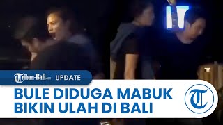 Bule di Bali Viral  Diduga Mabuk hingga Maki Warga Setempat