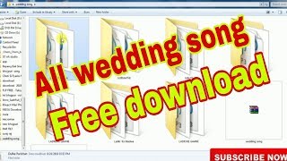 All wedding song free download ,शादी के सारे सांग एक साथ dowload करो।