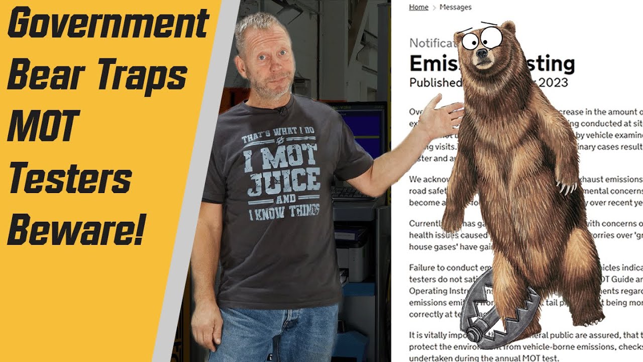 MOT Training - Watch out for the traps laid by the DVSA