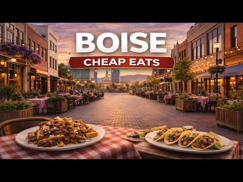 Top 7 Cheap Eats in Boise Idaho USA Best Cheap Restaurants in Boise Idaho USA English