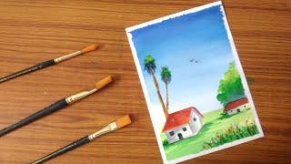 In this video i will show how to paint house scenery using poster
colors . hope you enjoyed the video. thankyou for visiting. if
watching vi...