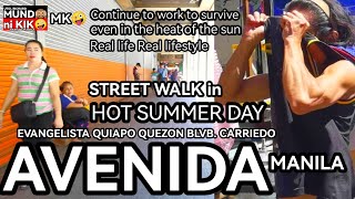 MK🤪/real life STREET WALK IN SUMMER HOT DAY AT AVENIDA QUIAPO MANILA/#utolrichard #walktour #manila