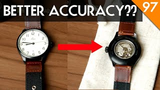 Improve your watch accuracy by resting it in a different position  How to do it.