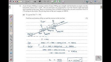 9709/42/F/M/24 -- QN 6 (CONNECTED PARTICLES) -- MECHANICS MATHEMATICS PAPER 42 FEB/MAR 2024
