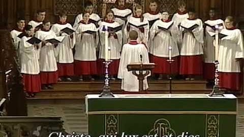 Choral Vespers - 9/12/13