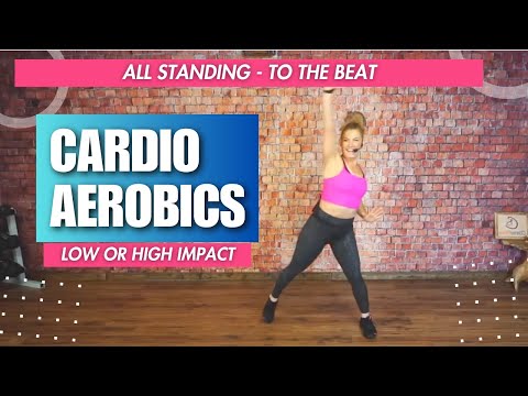 Old School Aerobic Workout to the Beat | Low Impact Cardio | Calorie Burning 40 MIN!