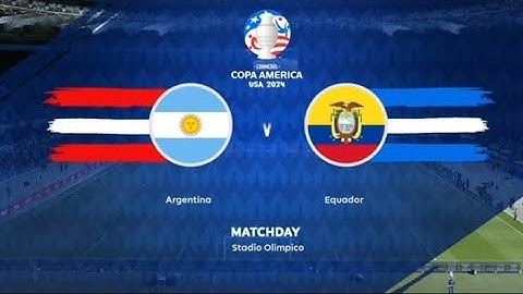 Argentina vs Ecuador 1-1 (Pen. 4-2) Extended Highlights Goals | 🇦🇷+🇪🇨