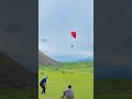 Parashoot amazing landing chitral  chitralians  shorts foryou