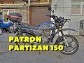 Обзор на мотоцикл Патрон Партизан 150 (Patron Partizan 150)