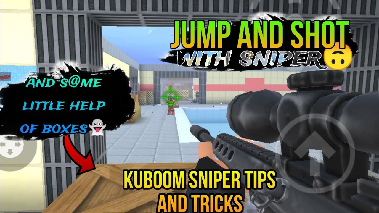 Kuboom sniper tips and tricks | How to increase sniper aiming in kuboom | kuboom aiming tips🙃