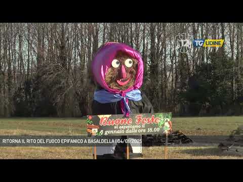 RITORNA IL RITO DEL FUOCO EPIFANICO A BASALDELLA | 04/01/2025
