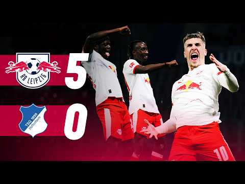 5-0 STATEMENT WIN! 🔥 Exclusive Warm-Up Special Cam + Highlights | RB Leipzig – Hoffenheim — football highlights
