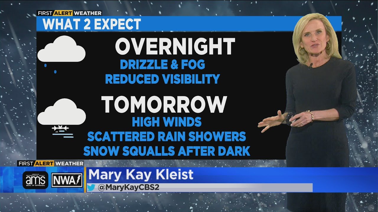 Chicago First Alert Weather: Drizzle and fog overnight - YouTube