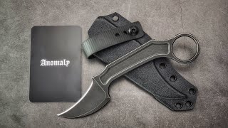 Bastinelli Anomaly Fixed Blade Tactical Knife:  Karambit, Elvia, or Both?