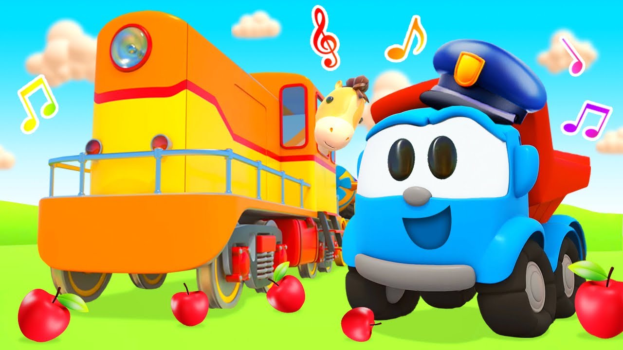 🎶🚂 WorldHits Kinderlieder auf Deutsch – Leo der Lastwagen singt über den Zug!