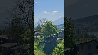 #bela paisagem #cèu azul #primavera suiça