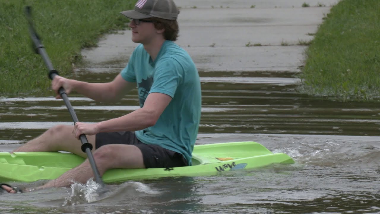 Taking advantage of relentless rain - YouTube