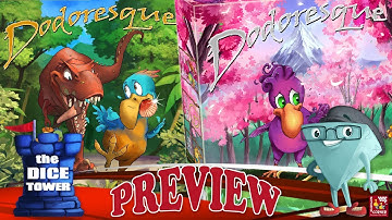 "Dodoresque" a Dice Tower Preview - with Boardgame Corner
