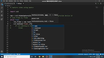 opencv video capture