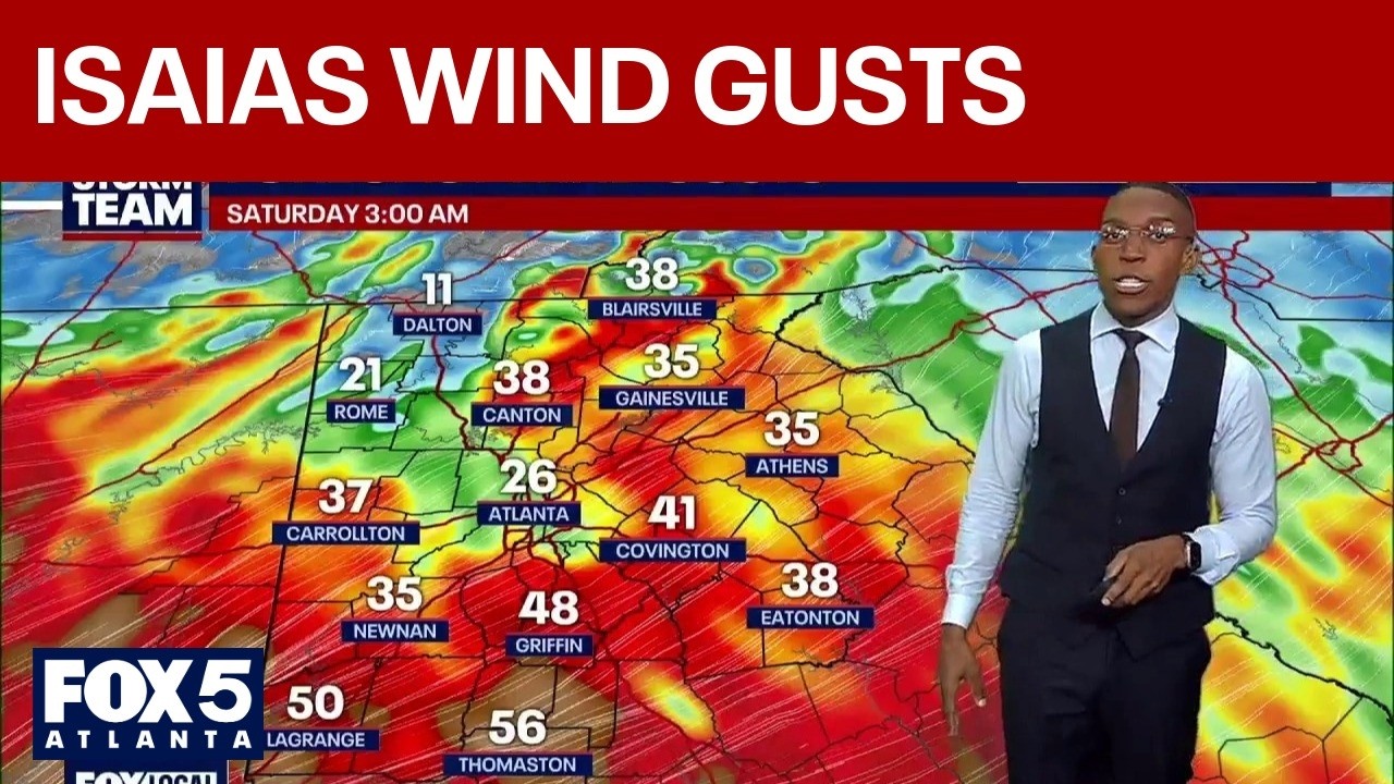 Georgia braces as Hurricane Isaias nears coast | FOX 5 News