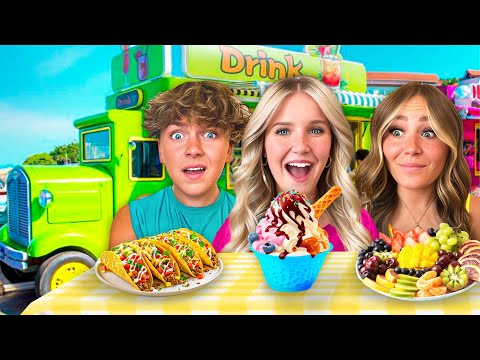 MY TEENS TRiED EVERY FOOD TRUCK iN OUR CiTY! 🍕🚚