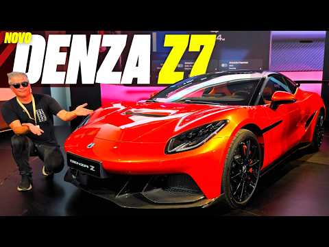 Novo Denza Z 2027 - VEM PRO BRASIL? O SUPERCARRO ELÉTRICO DE 1.604 cv E 126 mkgf DE TORQUE! VEM VER!