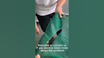 Green Scaffold Netting with FR