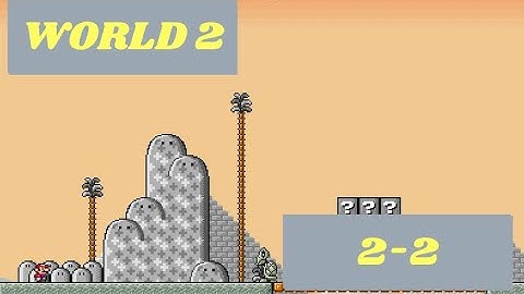 SMBX 1.4.5 The Rescue Original: 2-2 Grey Desert (World 2 🏜️)