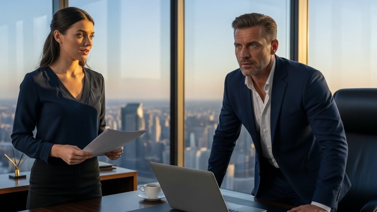 Była jego upokorzoną asystentką — dopóki milioner nie usłyszał, że ma randkę, i jego zazdrość