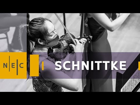 Schnittke: Concerto Grosso No. 1 | Geneva Lewis, Maria Ioudenitch, NEC Philharmonia