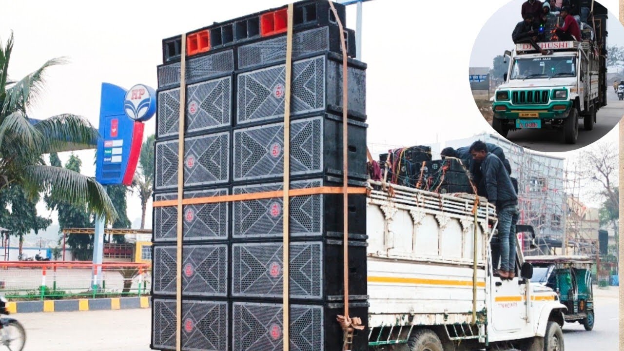 New Setup Dj Tinku Cabinet 2/15 || Dj Bhola Mt Ka Sound Testing खतरनाक 😱😱😱