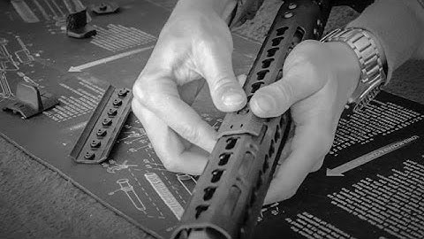 HOW TO INSTALL KEYMOD RAIL PANELS [NOVESKE NSR KEYMOD]