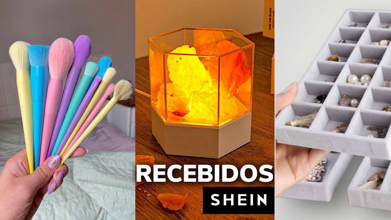 RECEBIDOS da SHEIN ✨Acessórios, Decoração e Organizadores – Mostrei tudo