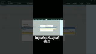how to create import and export data in tally prime #tallysolution #tallyprime