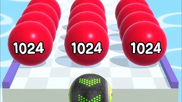 BALL RUN 2048 🎱💕- All Levels Gameplay Android, iOS v.130