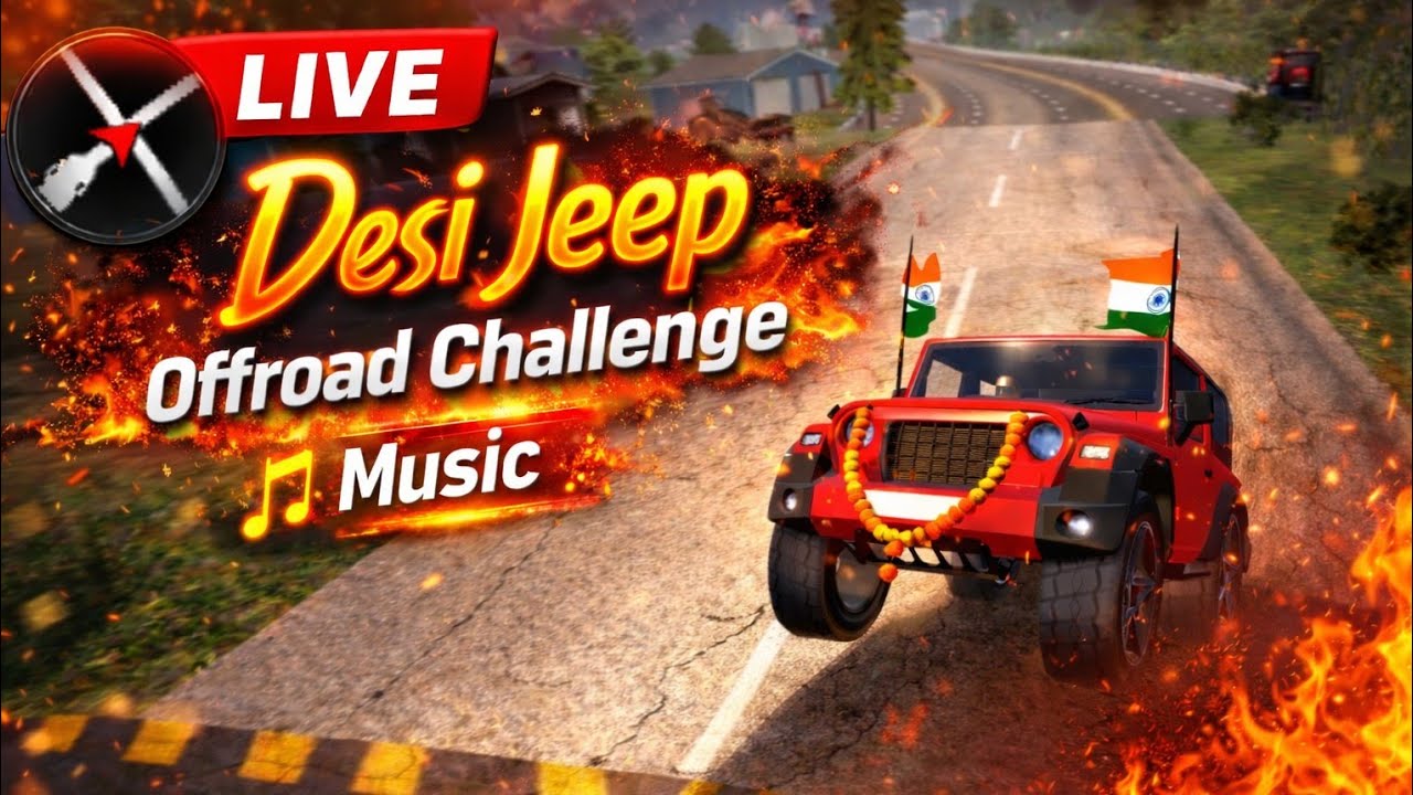 India car🚗 offroad chalenge 😱with music 🎵 / thar modified 💥🥶-#2026 #india