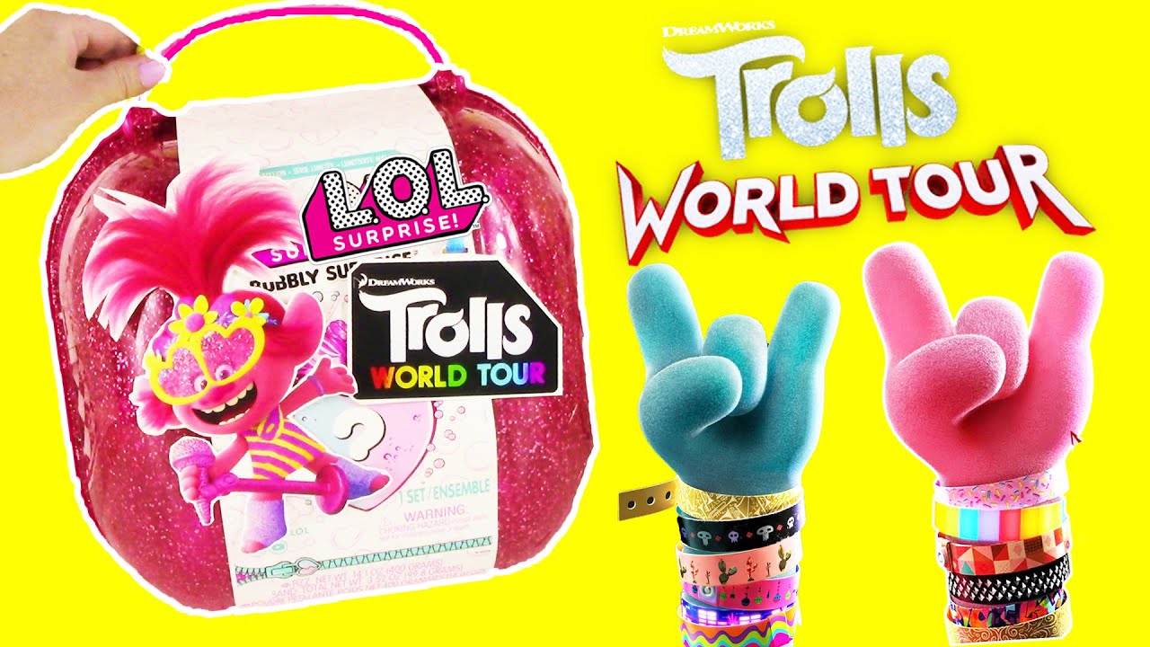 Trolls World Tour 2020 DIY Custom LOL BUBBLY SURPRISE Opening! Dolls