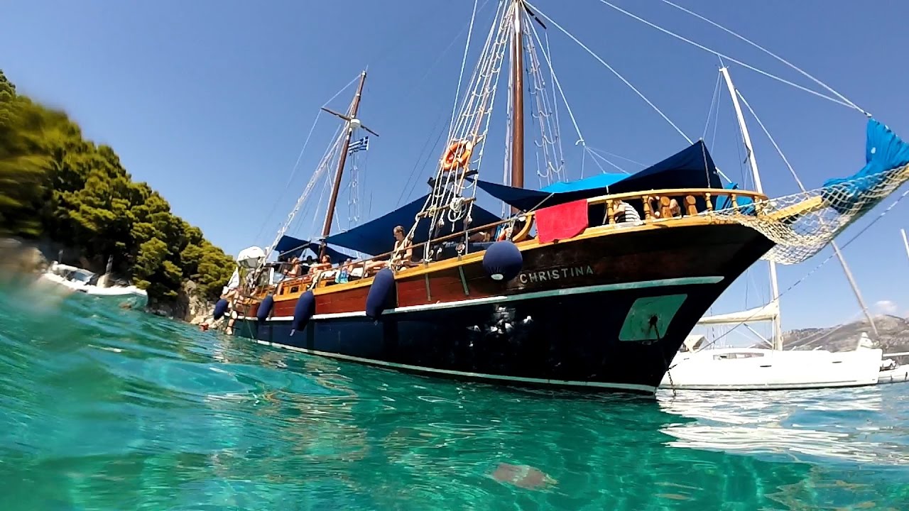 Day Trip On The Christina Nidri Lefkada YouTube