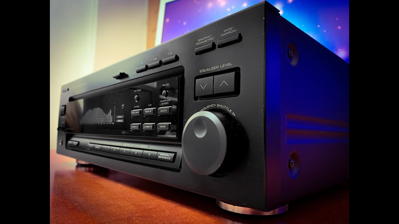 KENWOOD GE7030 Stereo Digital Equalizer Demonstration YouTube