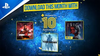 Ps plus july 2020 | rise of the tomb raider: 20 year celebration + nba
2k20 erica
