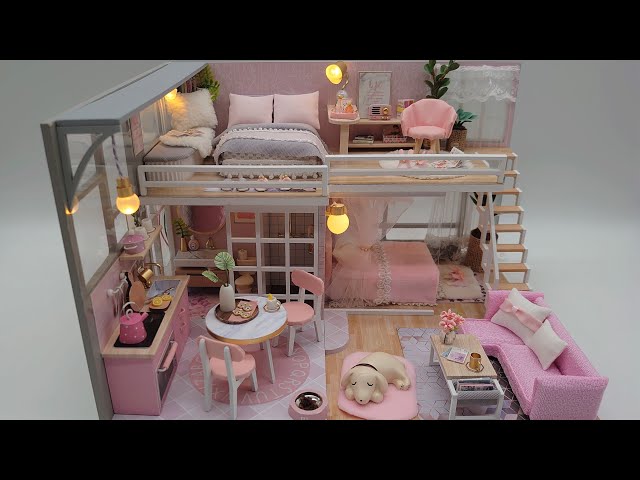 DIY Miniature Dollhouse kit「Girlish Dream L-025」ドールハウス