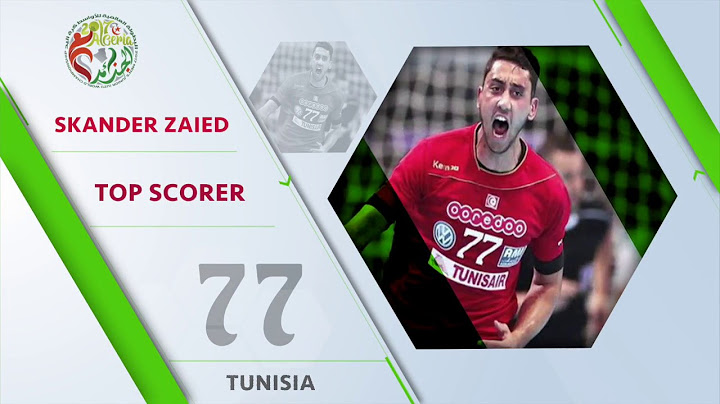 Skander Zaied (TUN) - Top scorer | IHFtv - Algeria 2017 Men's Junior WCh