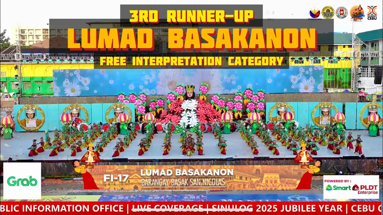3rd RunUp! LUMAD BASAKANON - Sinulog Free Interpretation Category #Sinulog2025