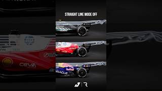 Comparing Ferrari, Mercedes, Red Bull F1 straight mode 💨