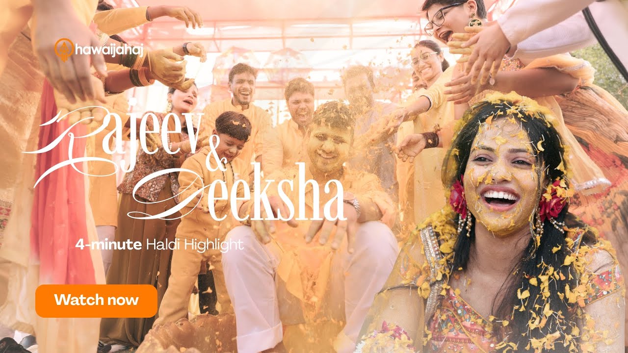 Haldi Hits Different When It’s from Both Sides 🌼 | Deeksha | Rajeev