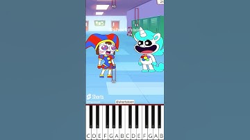 I Like Pink💕 / TADC / Poppy Playtime Chapter 3 (@shortstoon) - Octave Piano Tutorial