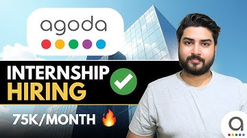 Agoda Hiring Interns🔥Apply Now | Complete Guide