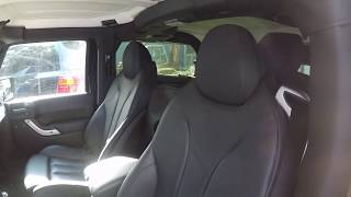 Jeep Rubicon - замена штатных сидений на сиденья BMW