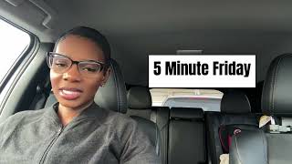 Five Minute Friday|3 Mindset Habits You Need in Business!