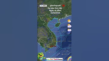 Tây Bắc bộ thời tiết hôm nay có đẹp? Dự báo thời tiết ngày 22/6/2025 #echquyet #dubaothoitiet